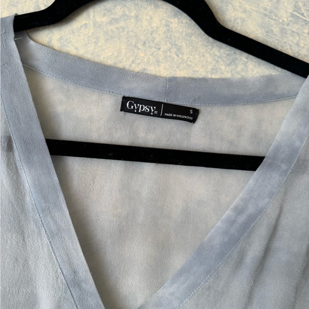 Gypsy 05 | Sheer Tie-dye Blouse - Picture 5 of 5
